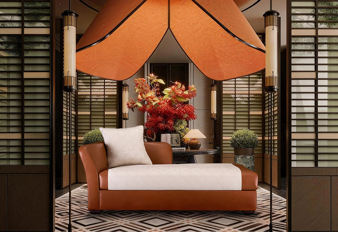 How to rewrite Chinese-style rest with a touch of 